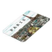 Magnet Flexible Destinations | Tour Eiffel Vintage à Paris (Côté Gauche)