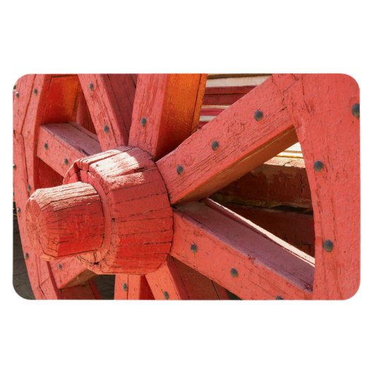 Magnet Flexible Détail de la roue de wagon (Horizontal)