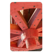 Magnet Flexible Détail de la roue de wagon (Vertical)