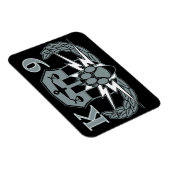 Magnet Flexible Détection des explosifs K-9 Aimant insignia (Côté Droit)