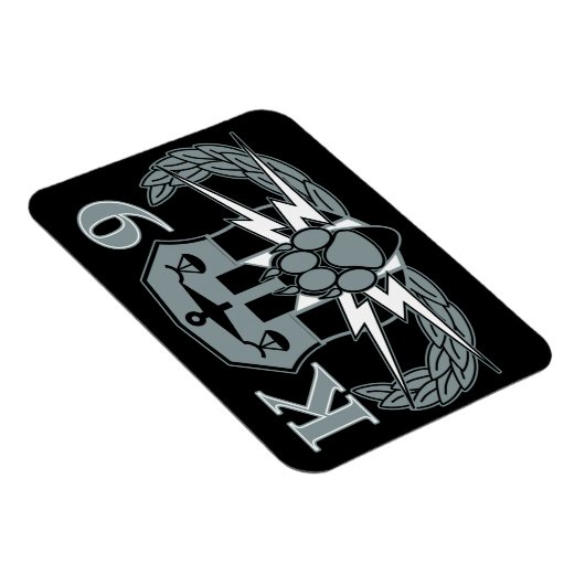 Magnet Flexible Détection des explosifs K-9 Aimant insignia (Côté Droit)