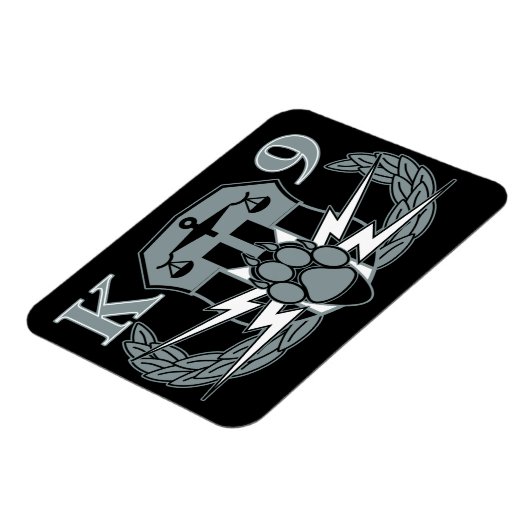 Magnet Flexible Détection des explosifs K-9 Aimant insignia (Côté Gauche)