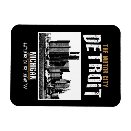 Magnet Flexible Détroit (Horizontal)