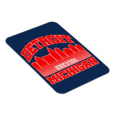 Magnet Flexible Detroit, Michigan (Côté Droit)