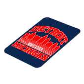 Magnet Flexible Detroit, Michigan (Côté Gauche)