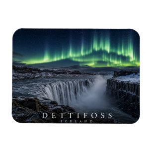 Magnet Flexible Dettifoss Aurores Boréales
