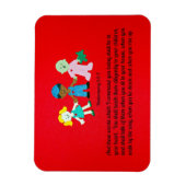 Magnet Flexible Deutéronome 6:6-7 Et ces mots que je commande (Vertical)