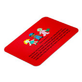 Magnet Flexible Deutéronome 6:6-7 Et ces mots que je commande (Côté Gauche)