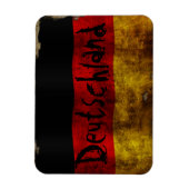 Magnet Flexible Deutsch Flagge - Vintage... (Vertical)