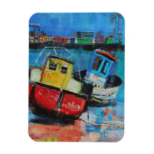 Magnet Flexible Deux bateaux de pêche Jolly 2012