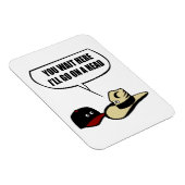 Magnet Flexible Deux Casquettes (Côté Droit)