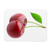 Magnet Flexible Deux cerises (Horizontal)