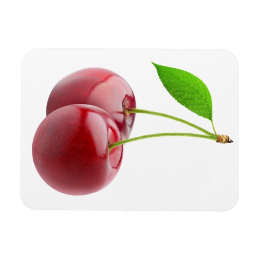 Magnet Flexible Deux cerises (Horizontal)