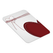 Magnet Flexible Deux coeurs (Côté Droit)