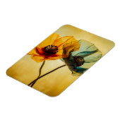 Magnet Flexible Deux fleurs (Côté Gauche)
