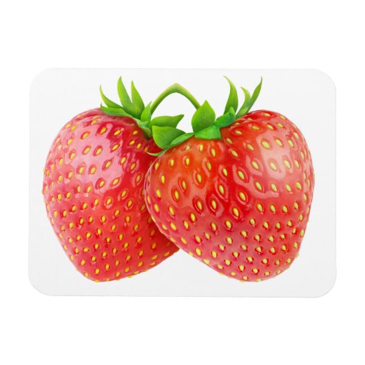 Magnet Flexible Deux fraises (Horizontal)