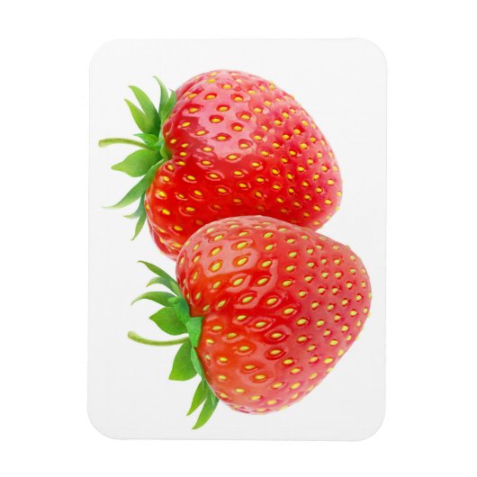 Magnet Flexible Deux fraises (Vertical)