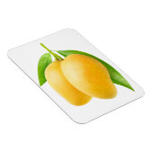 Magnet Flexible Deux fruits de mangue jaune (Côté Droit)