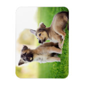 Magnet Flexible Deux German Shepherd (Vertical)