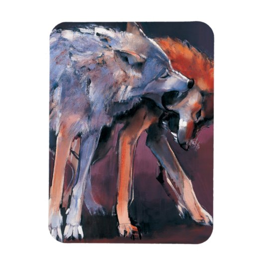 Magnet Flexible Deux loups 2001 (Vertical)