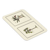 Magnet Flexible Deux mini palmiers encadrés (Côté Droit)