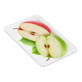 Magnet Flexible Deux moitiés de pomme (Côté Droit)