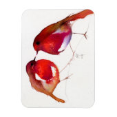 Magnet Flexible Deux petits oiseaux d'encre 2014 (Vertical)
