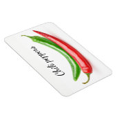Magnet Flexible Deux poivrons chauds (Côté Droit)
