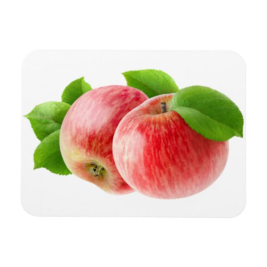 Magnet Flexible Deux pommes rouges (Horizontal)