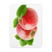 Magnet Flexible Deux pommes rouges (Vertical)