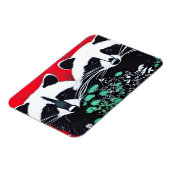 Magnet Flexible Deux Raccos (Côté Gauche)