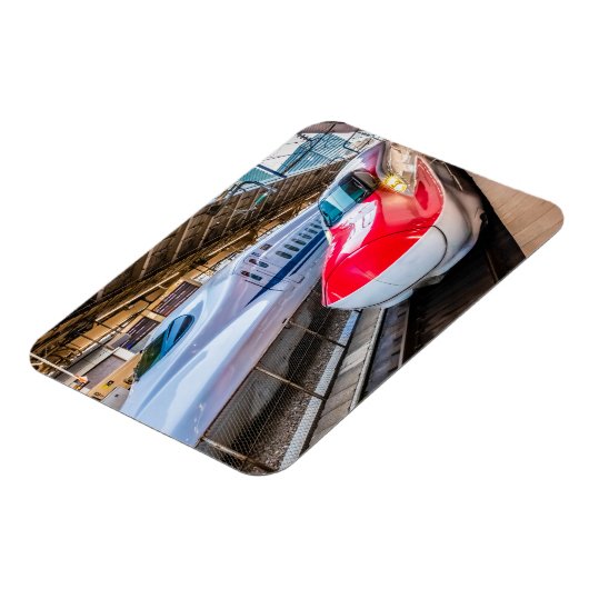 Magnet Flexible Deux Shinkansen à la gare de Tokyo (Côté Gauche)