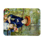 Magnet Flexible Deux Soeurs (En Terrasse) De Pierre Renoir (Horizontal)