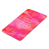 Magnet Flexible Devis Inspirationnel Aquarelle Pour Femmes (Côté Gauche)