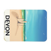 Magnet Flexible Devon, Angleterre pour des vacances. (Horizontal)