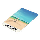 Magnet Flexible Devon, Angleterre pour des vacances. (Côté Gauche)