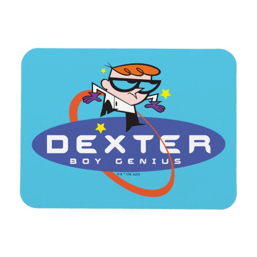 Magnet Flexible Dexter "Boy Genius" (Horizontal)