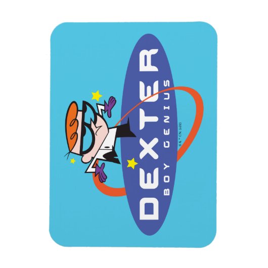 Magnet Flexible Dexter "Boy Genius" (Vertical)