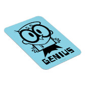 Magnet Flexible Dexter "Genius" Outline Graphic (Côté Droit)