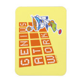 Magnet Flexible Dexter "Le génie au travail" (Vertical)