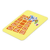 Magnet Flexible Dexter "Le génie au travail" (Côté Gauche)