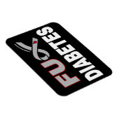 Magnet Flexible Diabète FU (Côté Droit)
