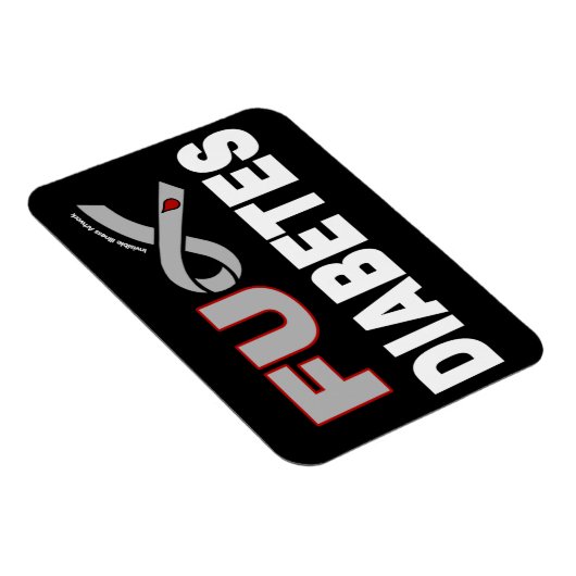 Magnet Flexible Diabète FU (Côté Droit)