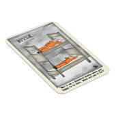 Magnet Flexible Diabolique jaune pâle (Côté Droit)