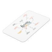 Magnet Flexible Diagramme d'école familiale (Côté Gauche)