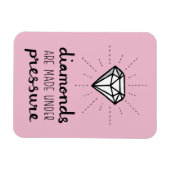 Magnet Flexible Diamants de typographie sont faits sous pression C (Horizontal)