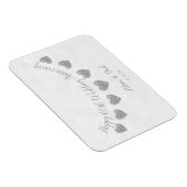 Magnet Flexible Diamond 60e anniversaire de maman et papa mariage (Côté Droit)