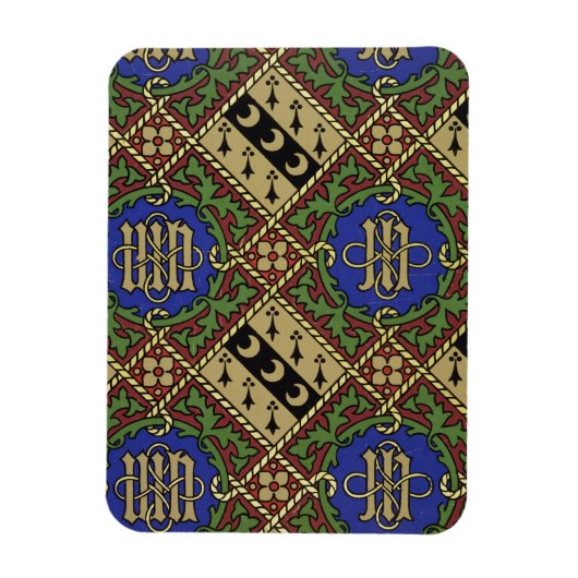 Magnet Flexible Diamond print ecclesiastical wallpaper design (Vertical)