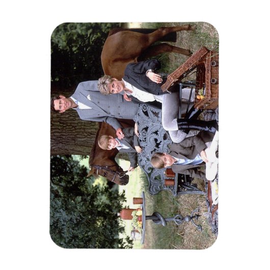 Magnet Flexible Diana Charles William Harry 1992 (Vertical)