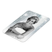 Magnet Flexible Diana, Princesse de Galles 1990 stylisée (Côté Gauche)